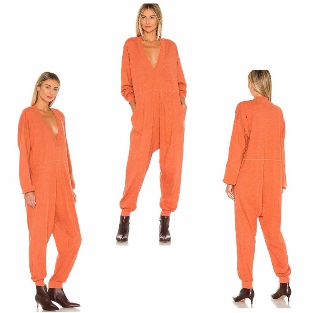 Free People Just Because Onesie - Sunrust - sz M - Picture 2 of 12